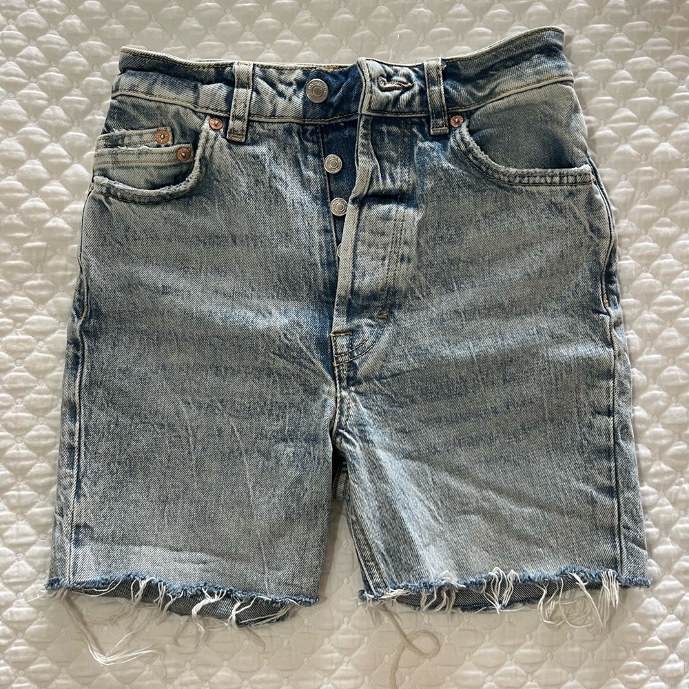 We The Free Jean Shorts 24 - Picture 2 of 11